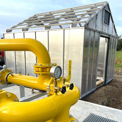 Quelle protection utiliser pour un poste de détente gaz en milieu naturel?