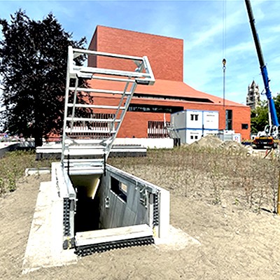 Extension du Parking 't Zand à Bruges