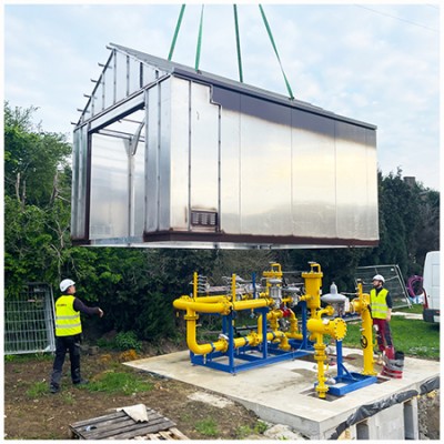 Custom Gas Station Enclosure for ORES – Engineering by MECAWA